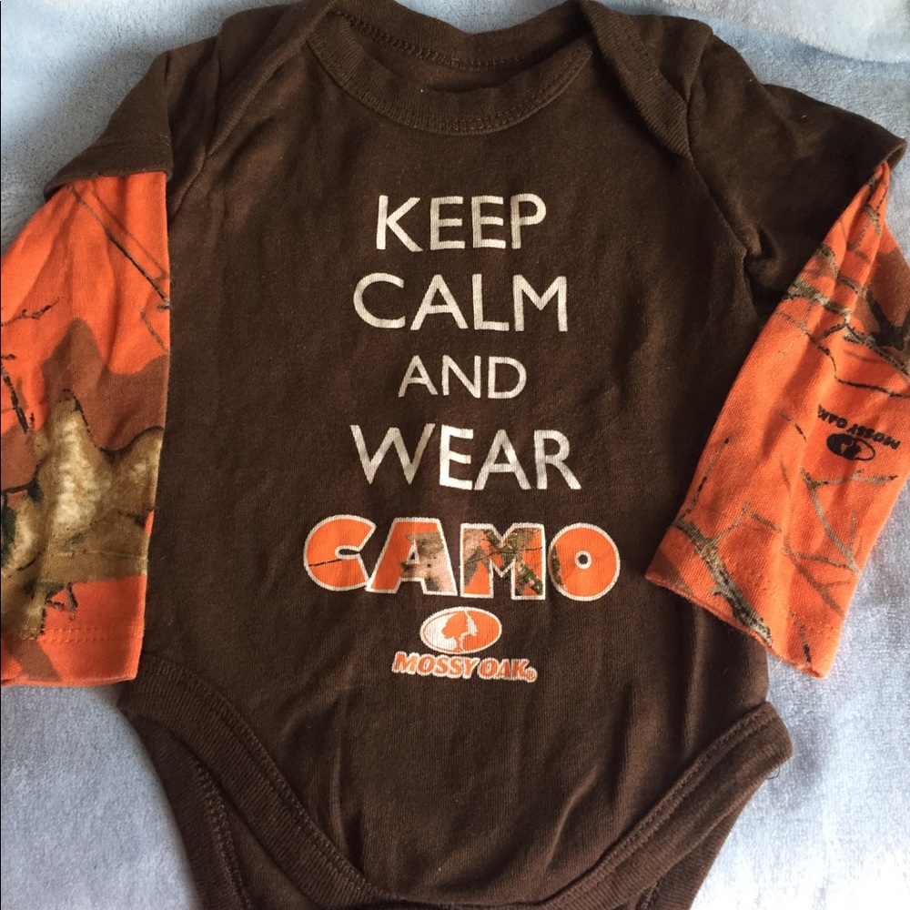 Mossy Oak camo Onsie